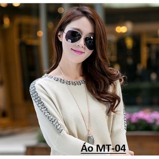 Áo len cánh dơi thời trang nữ