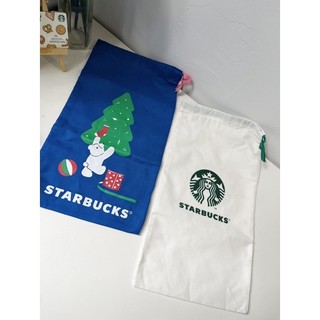 [CHÍNH HÃNG] Túi Vải dây rút Starbucks