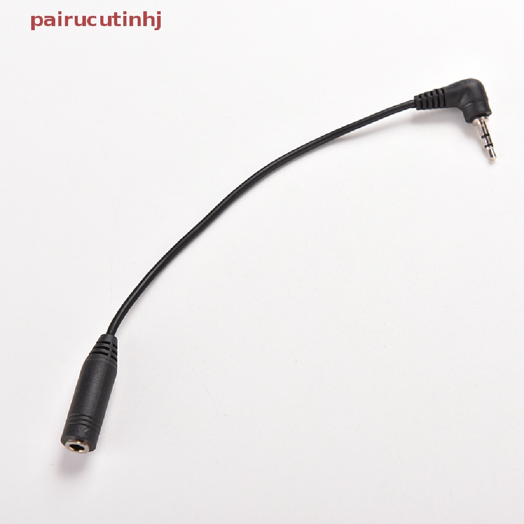 Pairhj 2.5mm Male Plug to 3.5mm Female Jack Stereo AUX Audio TRS Adapter Converter VN