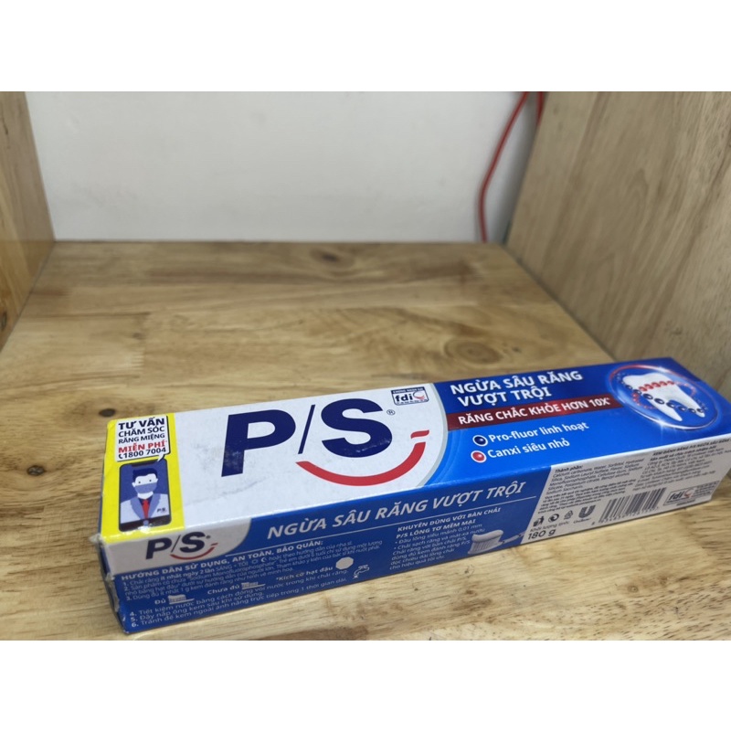 KEM ĐÁNH RĂNG P/S NGỪA SÂU RĂNG VƯỢT TRỘI 180g