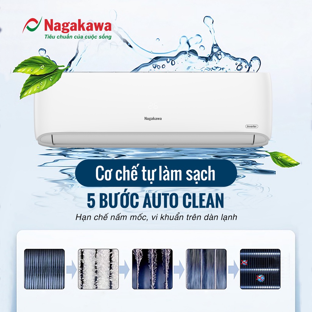 Điều hòa/ Máy lạnh 2 chiều Inverter 12000 BTU/H NIS-A12R2H11- Made in Malaysia