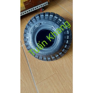 Vỏ xe đẩy ký hiệu 4.10/350-4 hàng cty casumina - giá trên 1 cái