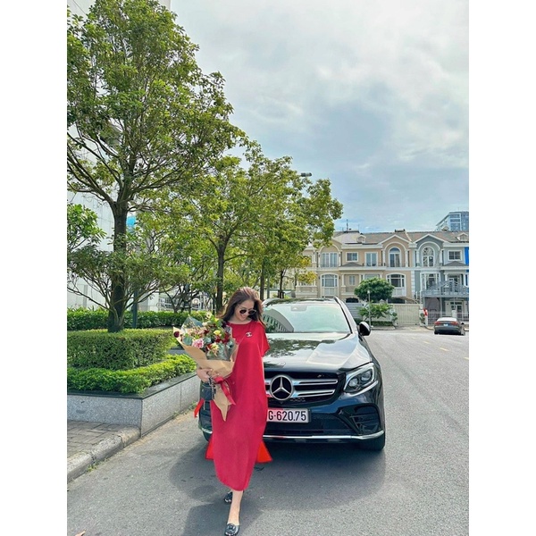 ĐẦM LỤA TRƠN DÁNG SUÔN