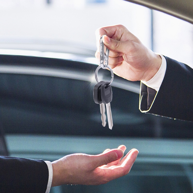 Móc Chìa Khóa Bằng Hợp Kim Kẽm Chống Ăn Mòn Chống Gỉ Siêu Bền Thời Trang Chất Lượng Cao