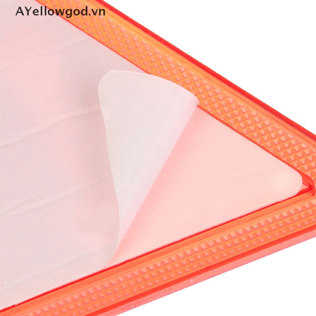 Set 2 Biển Cảnh Báo Hình Tam Giác Phản Quang An Toàn Cho Xe Tải