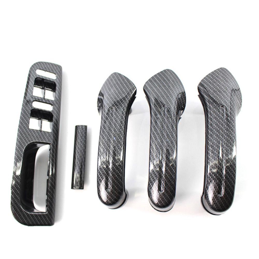 DARNELL 1 Bộ Vỏ Bọc Tay Cầm Cửa Trái Phải Chống Trầy Trang Trí Nội Thất Xe Hơi Bora Golf 4 MK4