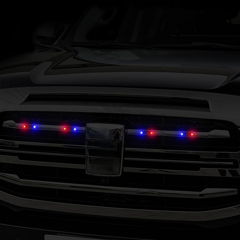 Đèn LED Năng Lượng Mặt Trời Tự Dính Chống Va Chạm An Toàn Thông Dụng Gắn Đuôi Xe Đạp