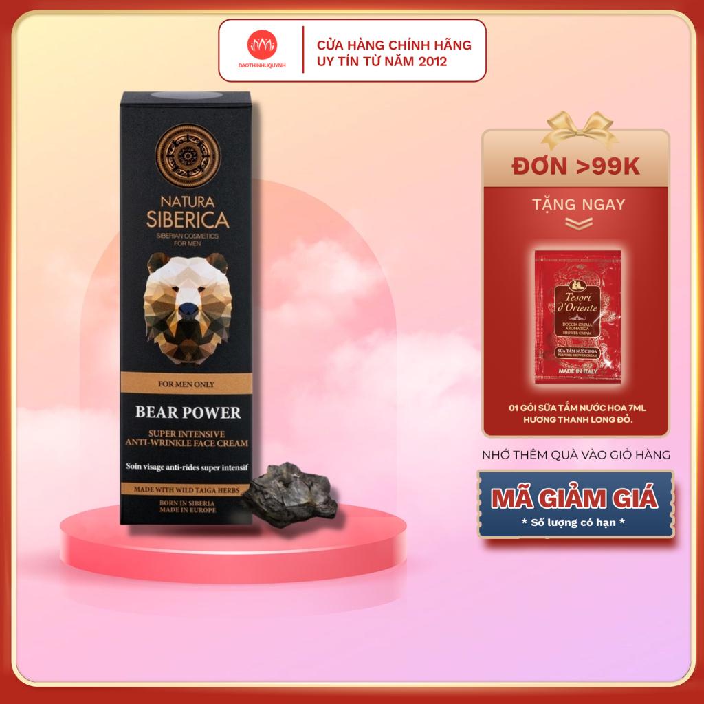 Kem Dưỡng Chống Lão Hóa Da Mặt Natura Siberica Men 50ml