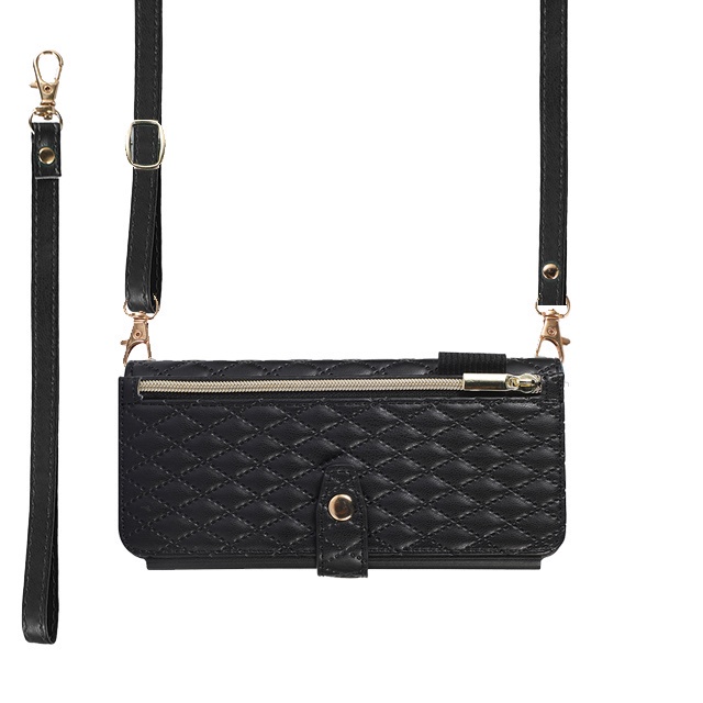 Bao Da Điện Thoại Dạng Ví Sang Trọng Có Dây Đeo Chéo Và Ngăn Đựng Thẻ Cho Samsung Galaxy Z Fold 4 3 Fold4 Fold3 5G