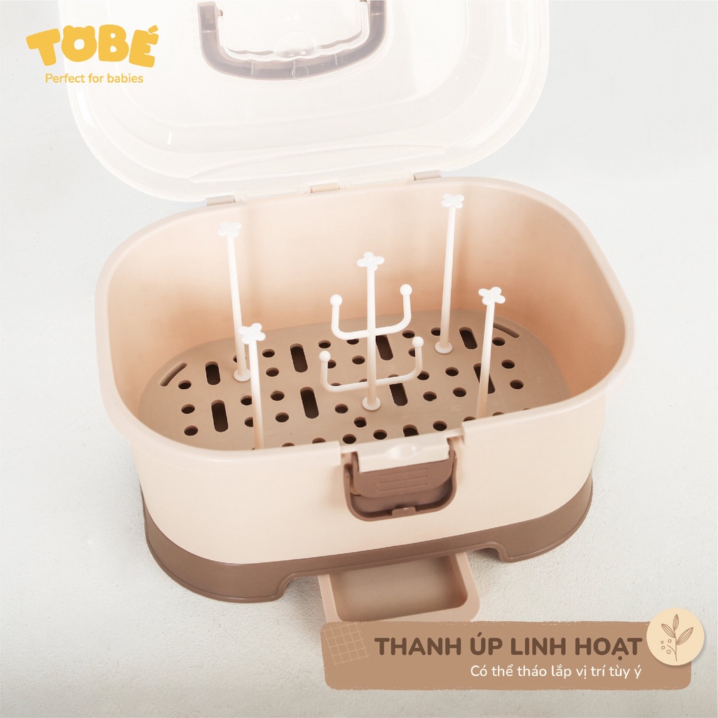 Gía Úp Bình Sữa BINKY 2.0 TOBÉ Kích Thước Lớn Sức Chứa Lớn Thiết Kế Linh Hoạt Tiện Lợi Dễ Mang Đi Đựng Bình Sữa Cốc Thìa