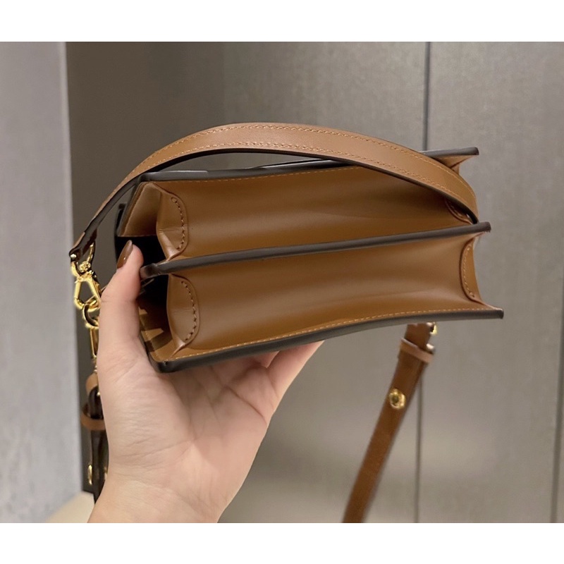 Túi đeo W266-20 LV NEW DAUPHINE 2023 Size 20 x 13 Cm • 2 Dây cầm tay - Đeo chéo • Form 2 bên phồng full2box