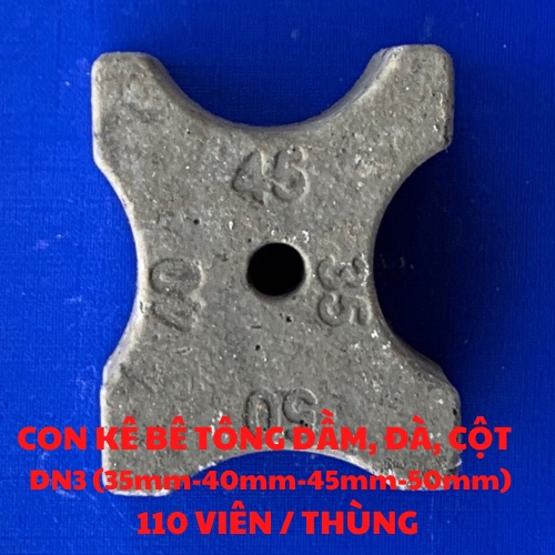 Con kê bê tông - Sàn, móng, dầm, đà, cột
