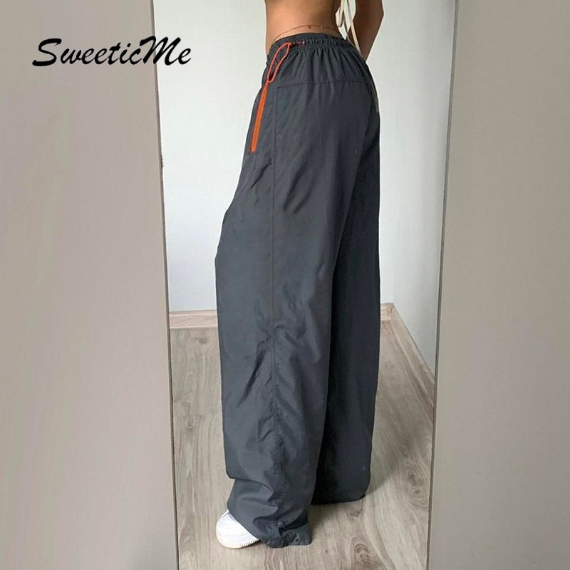 Quần Dài Lưng Cao Màu Trơn Dáng Ôm Thời Trang 2023 Cho Nữ