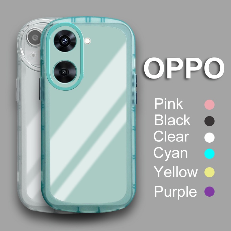 Ốp Điện Thoại Túi Khí Trong Suốt Cho Realme 10 Pro + Plus