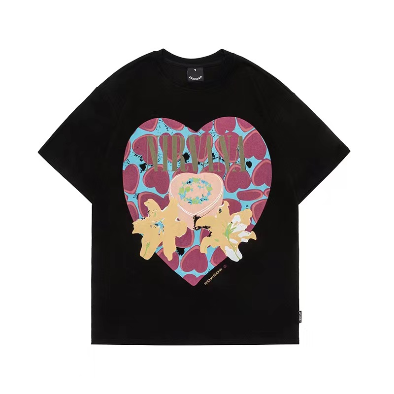 NRVP Áo Thun 100% Cotton Tay NgắN Plus Size 5XL