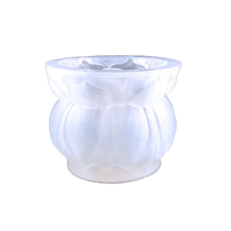 Khuôn Làm Giá Đỡ Bút Hình Chậu Hoa Trang Trí Nhà Cửa DIY