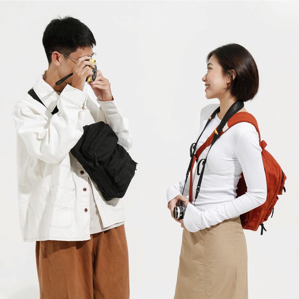 Túi chéo XÍU - Bag - gạch/đen