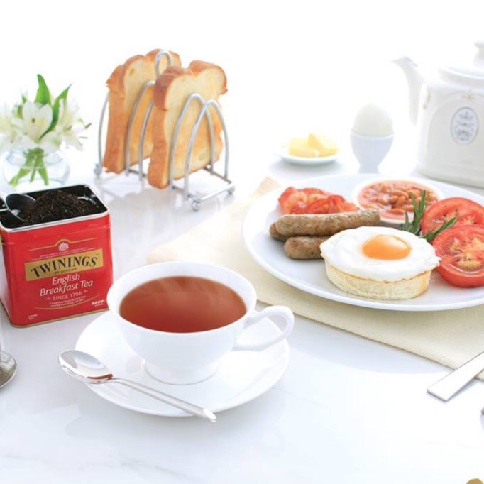 Trà Twinings Black Tea - English Breakfast Tea / Earl Grey Tea Anh Cao Cấp Lon Thiếc 100g