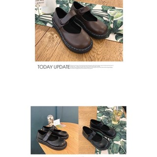 [ORDER] Giày da dán quai ulzzang Hàn Quốc