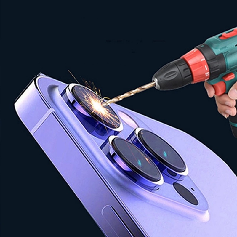 Kính Viền Kim Loại Bảo Vệ Camera Sau Cho iphone 14 pro Max iphone 12 pro Max Plus 13 pro