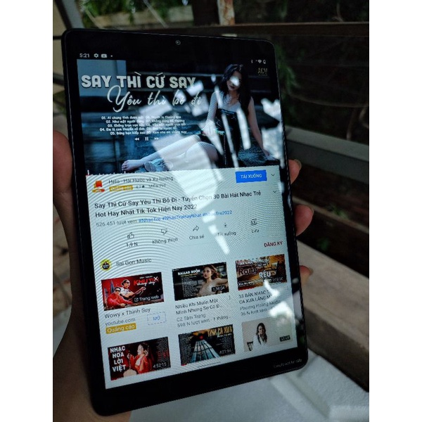 Máy tính bảng M8 gen 3 sản xuất 2021 ram 2G/32 wi fi