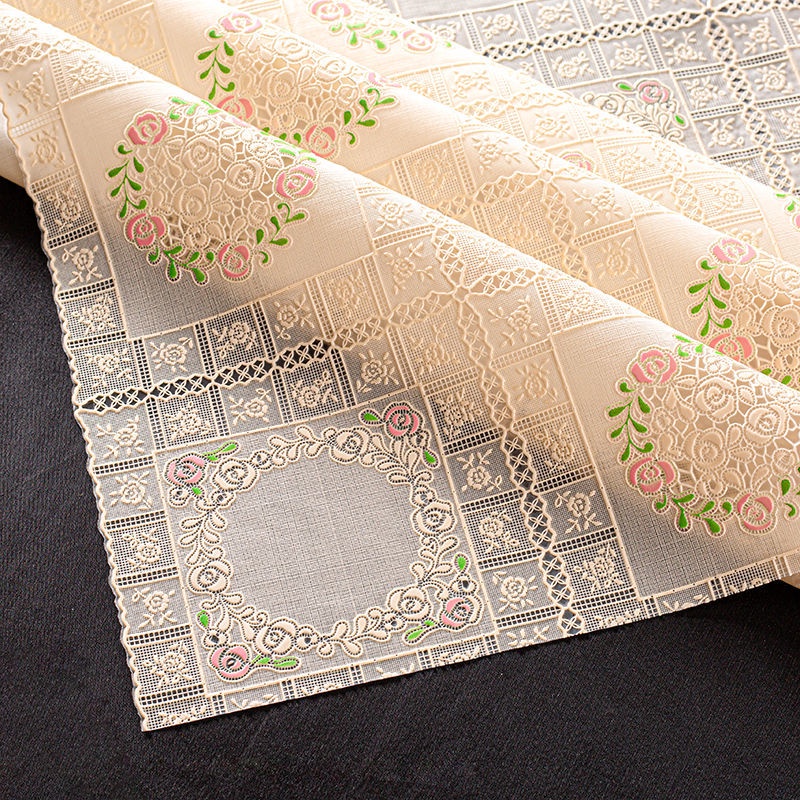 Khăn Trải Bàn Bằng PVC Chống Thấm Nước / Dầu / Trầy Xước Tiện Dụng Cho Nhà Hàng / Nhà Hàng