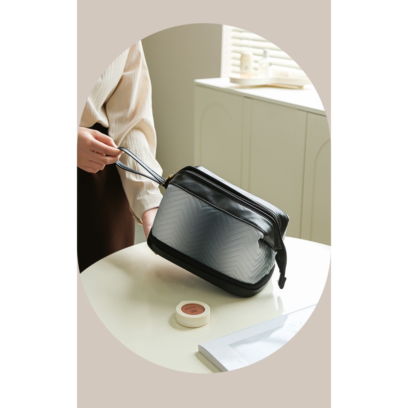 Túi Đựng Mỹ Phẩm Cỡ Lớn Hai Lớp Đa Năng Chống Thấm Nước