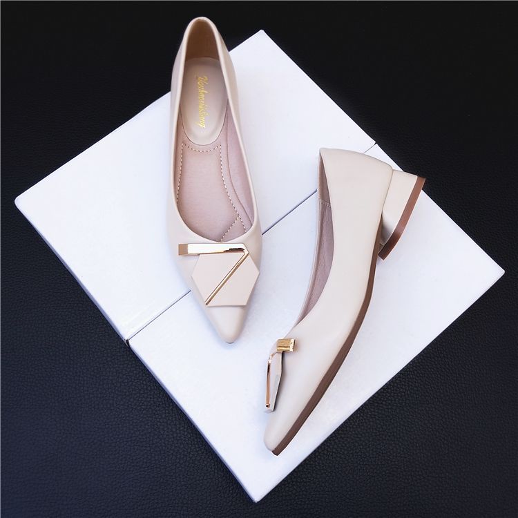 Giày Cao Gót Mũi Nhọn Đế Dày Mềm Mại Thời Trang Cho Nữ Size 33-42