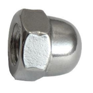 Đai ốc chỏm cầu m5 - đai ốc mũ- tán bầu- din 1587 inox sus 304