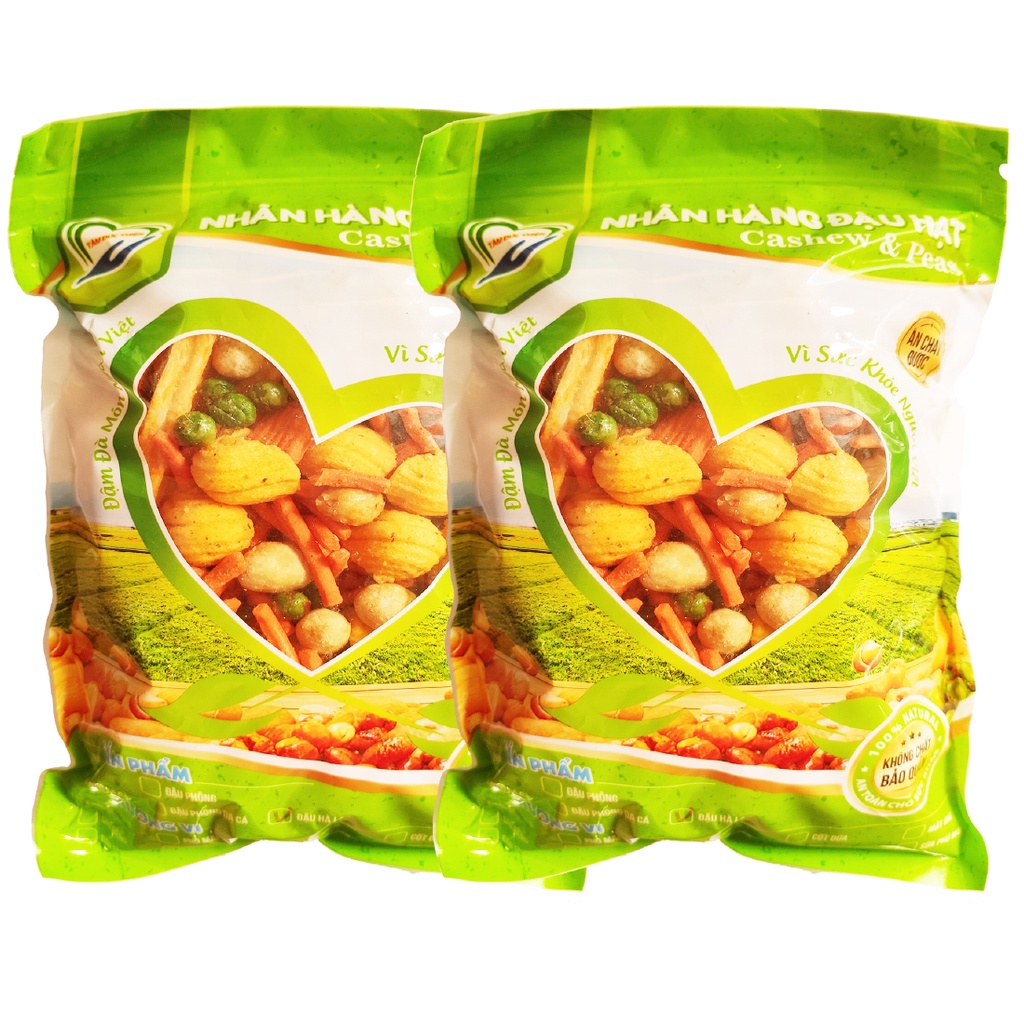 Combo 6 Túi Đậu Ngũ Cốc Thập Cẩm Funmix Tâm Đức Thiện 6 Túi x 405GR