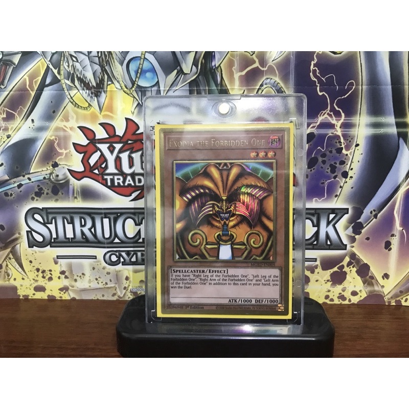 Thẻ bài Yugioh Exodia The Forbidden One - Premium Gold Rare