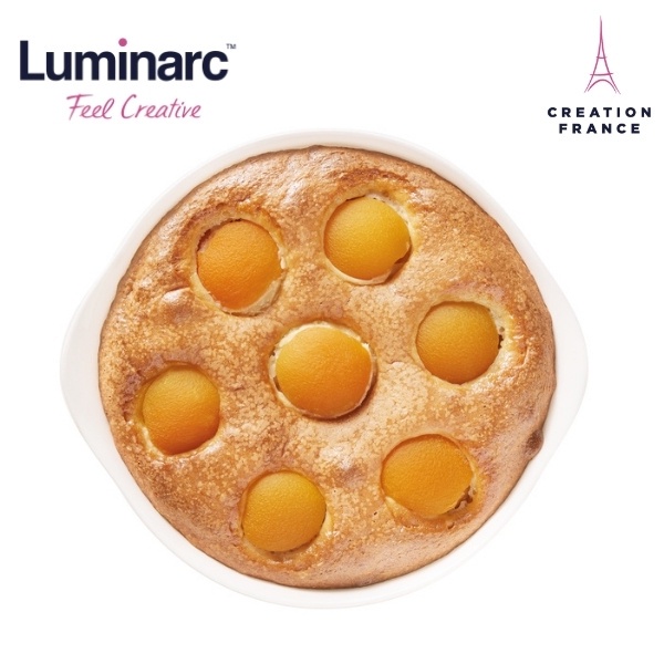 Khay Nướng Thủy Tinh Luminarc Smart Cuisine Tròn 28cm - L3165 | Phân Phối Chính Hãng