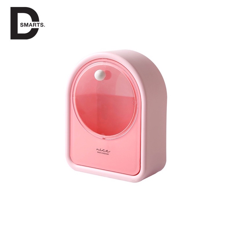 Hộp đựng bông tẩy trang cho gia đình cao cấp nhựa ABS