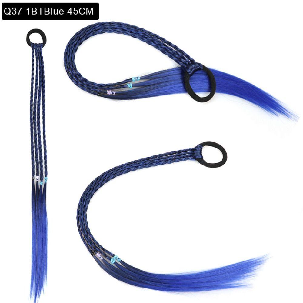 Tóc Giả Kiểu Thắt Bím Mềm Mại Tự Nhiên Dành Cho Bé Gái