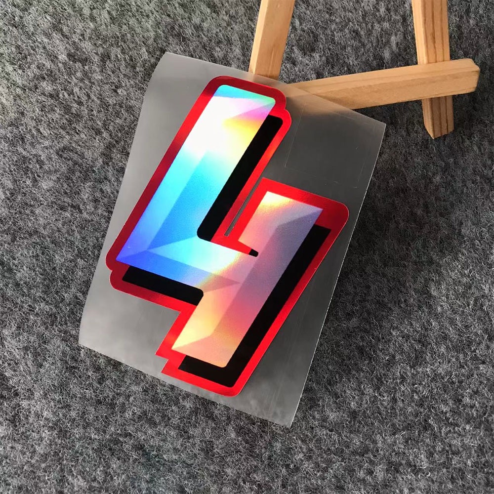 Miếng Dán Số Xe Hơi / Xe Máy Chống Thấm Nước Màu Laser