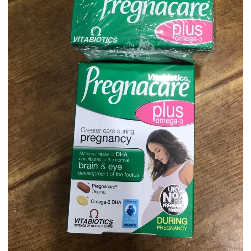 Pregnacare Plus Omega 3 - Vitamin tổng hợp cho bà bầu 56 viên của Anh