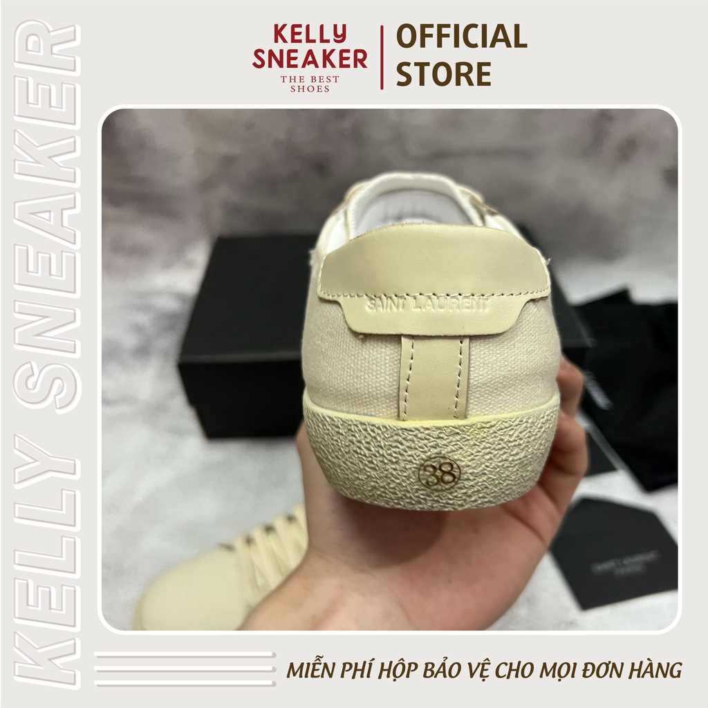 Giày Boy Phố SLP Court Classic Lux Hot Trend - Chất Lượng Cao