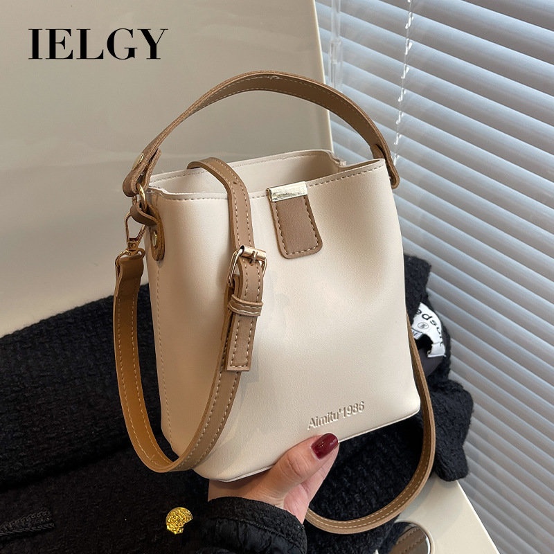 Túi Xách Cầm Tay Màu Trơn Phong Cách Phương Tây Thời Trang Mùa Xuân 2023 Mới Cho Nữ