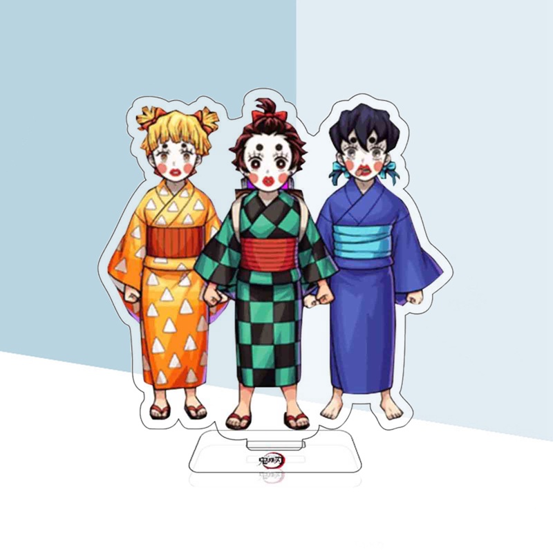 Mô Hình Nhân Vật Anime Demon Slayer Kimetsu No Yaiba Trang Trí Bàn Làm Việc