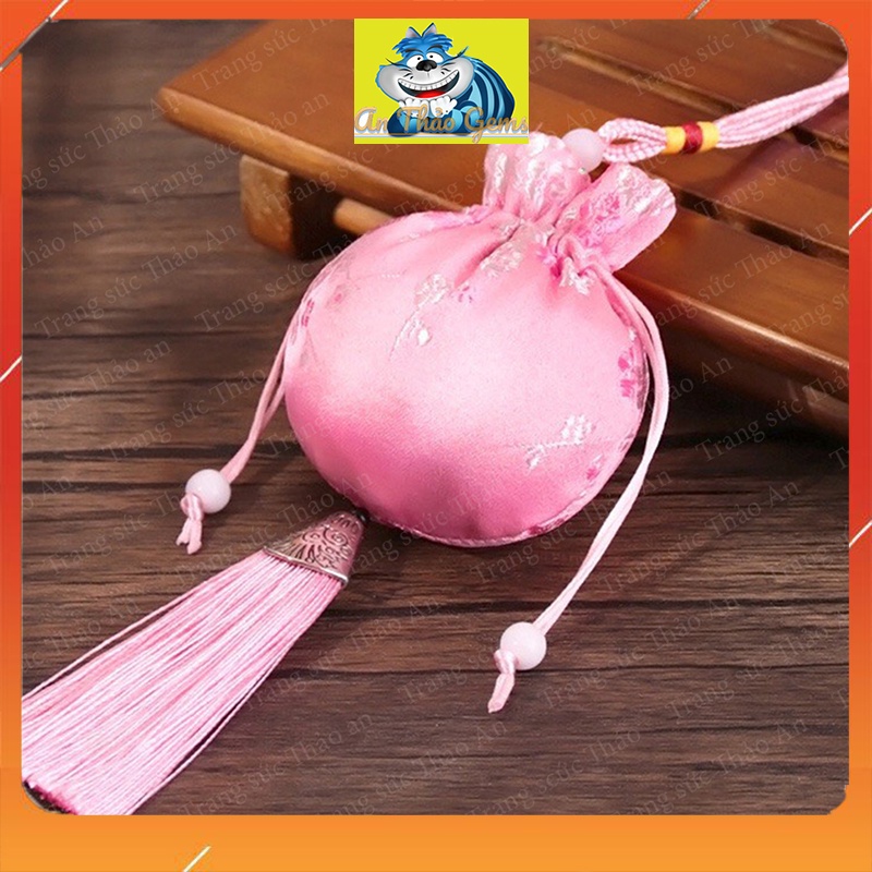 Túi Gấm Thêu Hoa Cao Cấp Nhiều Màu Sắc - Túi Gấm Lụa Trang Trí