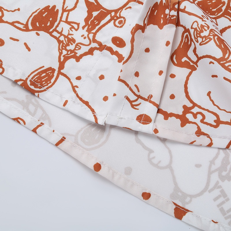 Đầm Size M-5XL. M-5XL Áo Sơ Mi Tay Ngắn Dáng Rộng In Họa Tiết Hoạt Hình Phong Cách Hawaii Thời Trang Mùa Hè Chất Lượng Cao Cho Nam