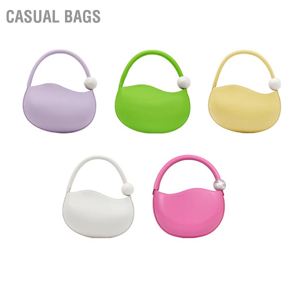 Có hàng sẵn Casual Bags Túi đeo vai nữ nhỏ PU thời trang chống thấm nước tinh tế cho mùa hè