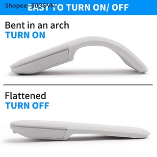 Chuột Không Dây Mini Bluetooth 4.0 Gấp Gọn Không Ồn Cho Microsoft Surface {akindofstar1.vn}