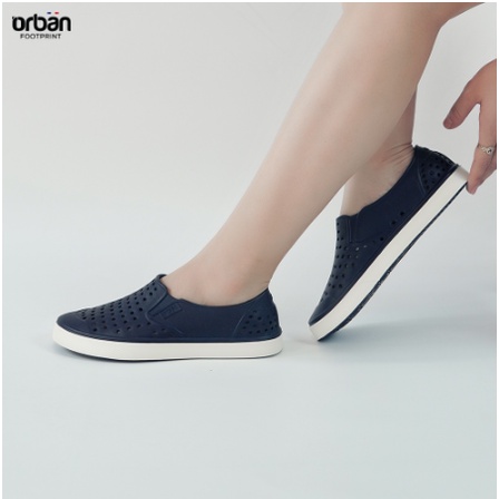 Giày nhựa mẫu mới D2201 URBAN NATIVE đi mưa, du lịch, đi làm, chống nước, thoáng khí, ko hôi chân, siêu nhẹ, siêu mềm