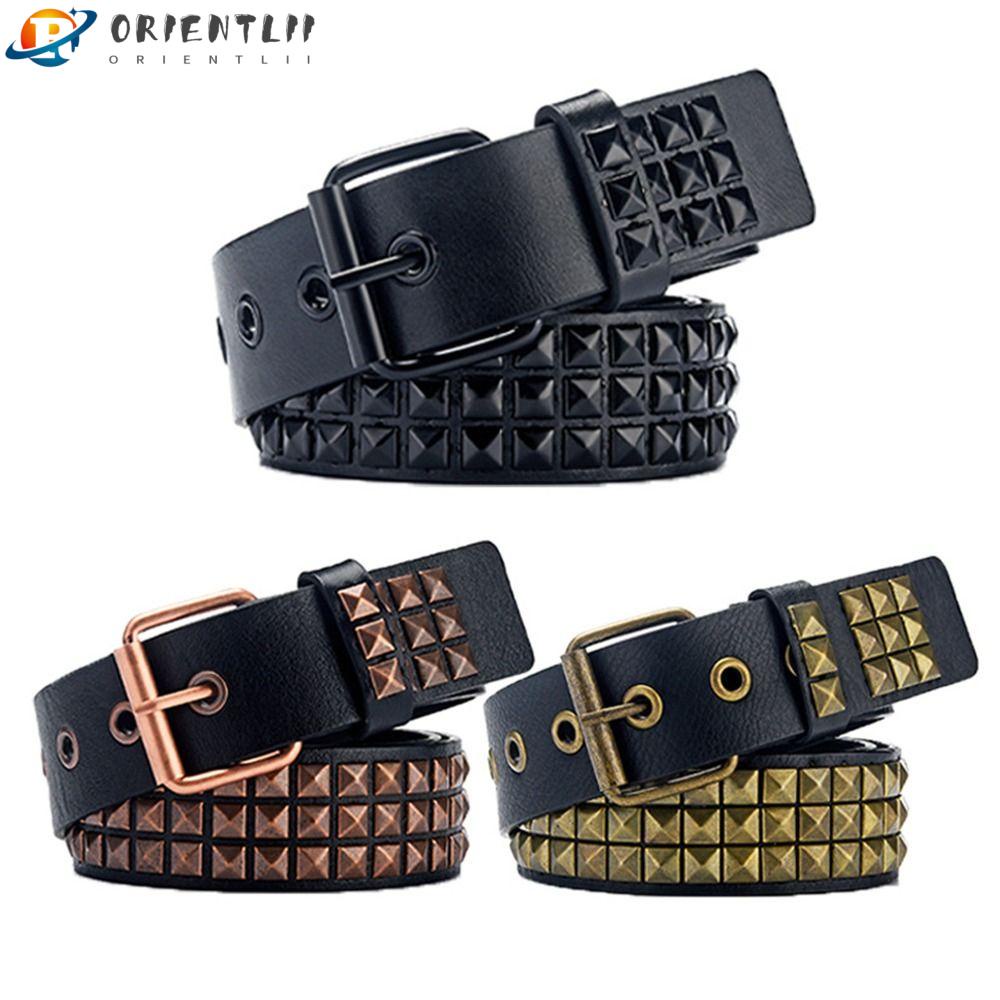 Thắt Lưng Khóa Hợp Kim Phong Cách Punk Thời Trang