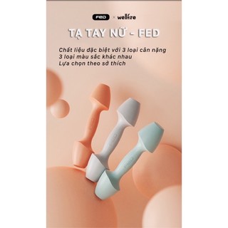Tạ tay cao cấp thế hệ mới – FED-XM0110 ( 1 cặp)
