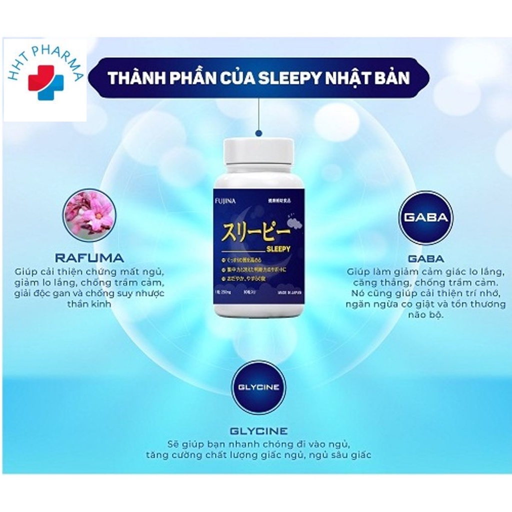 Viên hỗ trợ ngủ ngon SLEEPY Nhật Bản