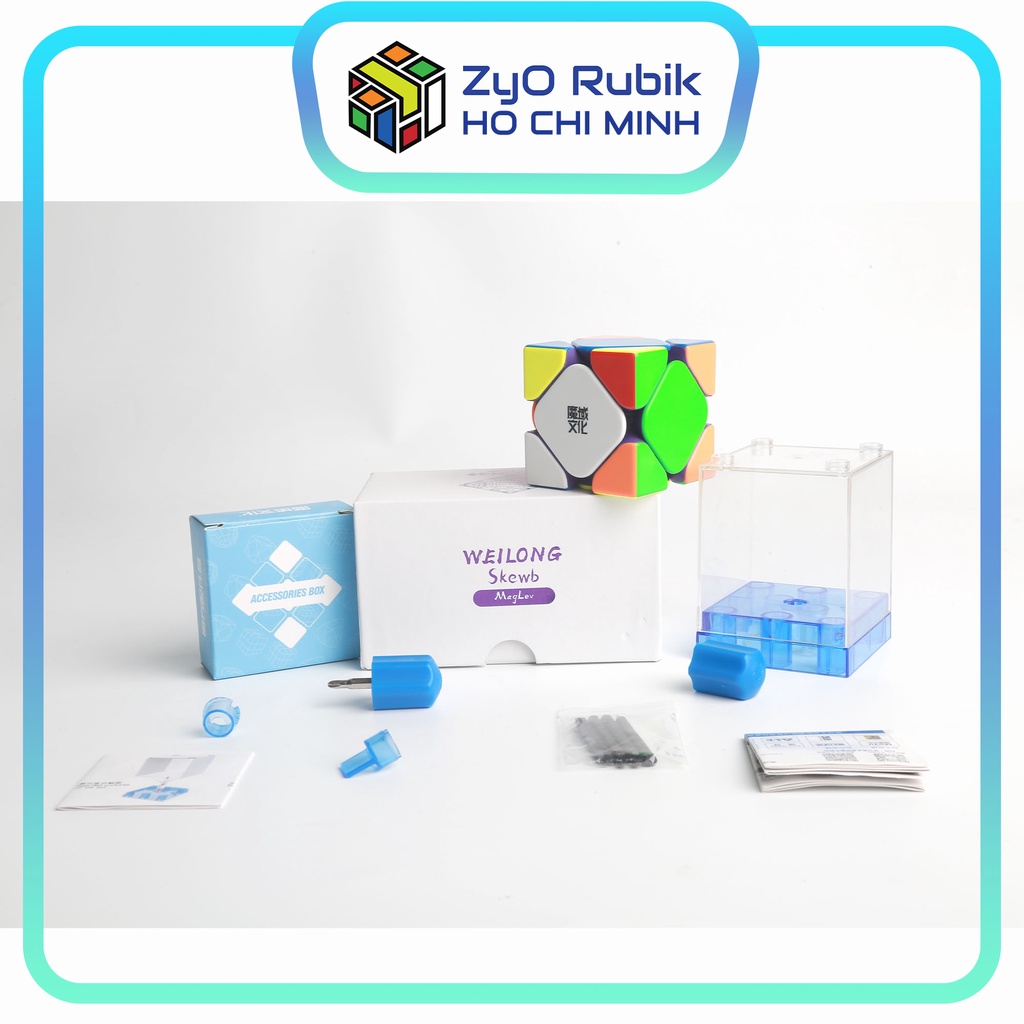 Rubik WRM Skewb có nam châm - Đồ chơi trí tuệ - Zyo Rubik Hồ Chí Minh