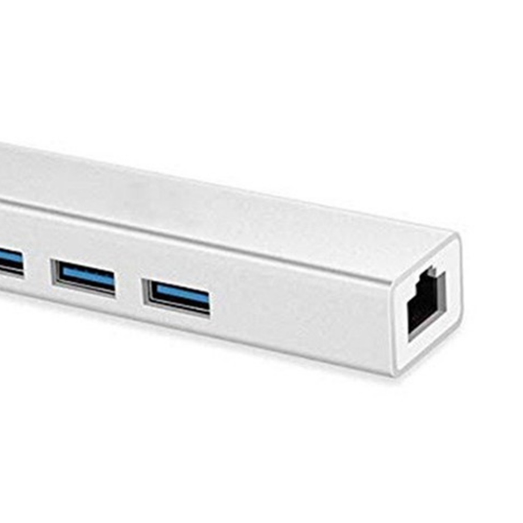 Trạm Kết Nối Đa Năng 5 Trong 1 Tốc Độ Cao Hỗ Trợ Gigabit Network Plug Type-C USB3.0 LAN Cho Laptop