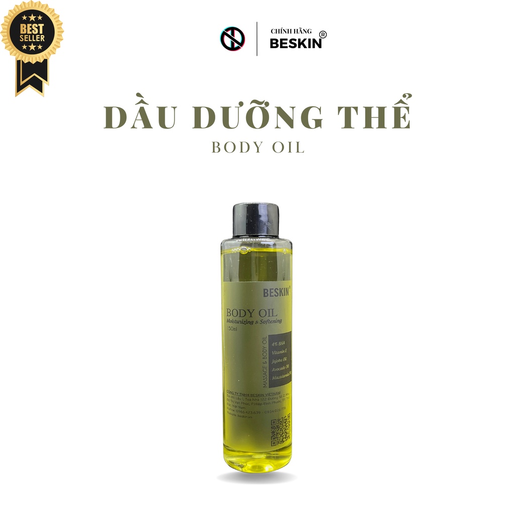 Dầu dưỡng BODY OIL BESKIN [Chính Hãng BeSkin]